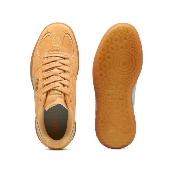 PUMA Woman’s Sneakers Palermo Moda Glam Athletics Lace Up Almost Apricot Shoes - Picture 2 of 5